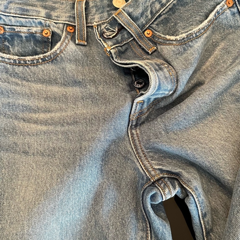 Levi's Light Blue wedgie Denim Jeans
